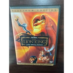 Lion King Platinum Edition DVD Movie